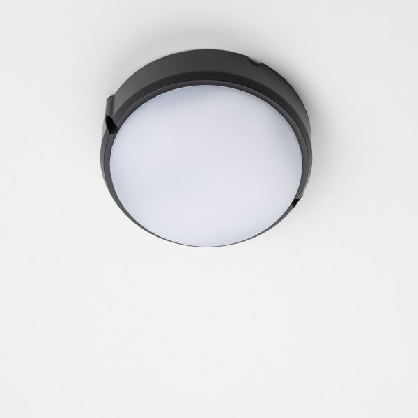 Brilagi - Plafonieră industrială LED SIMA LED/12W/230V IP65 negru