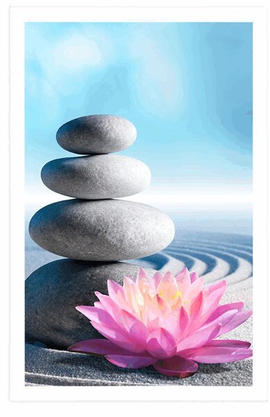 Poster pietre wellness