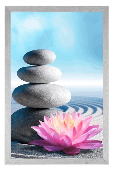 Poster pietre wellness