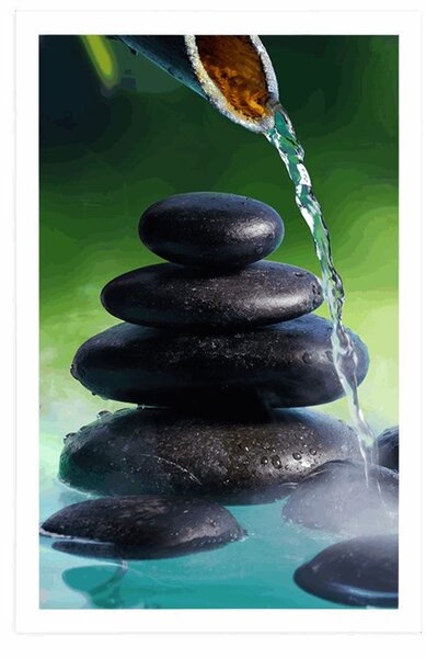 Poster armonie în grădina Zen