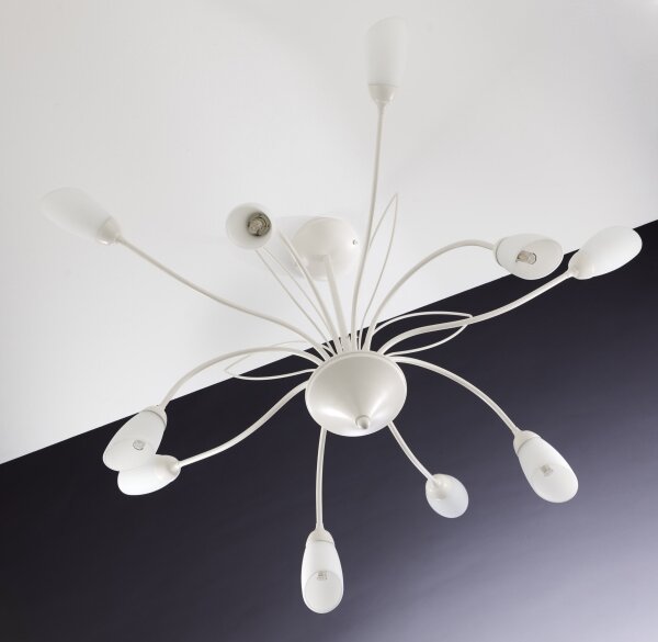 Jupiter 2061 - Lustra pe tijă GLORIOSA, 10xG9/14W/230V, crem