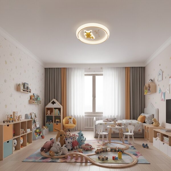 Brilagi - Plafonieră LED pentru copii THUNDER LED/90W/230V 3000/4500/6000K