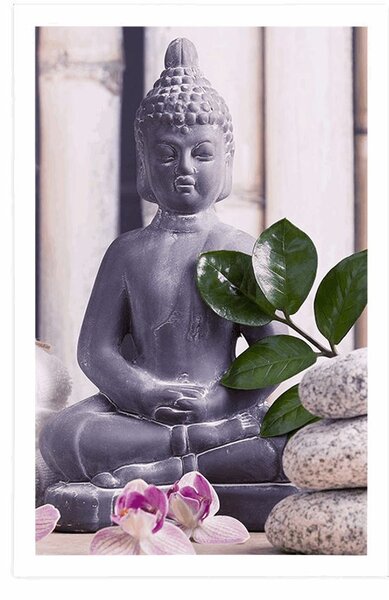 Poster wellness Buddha