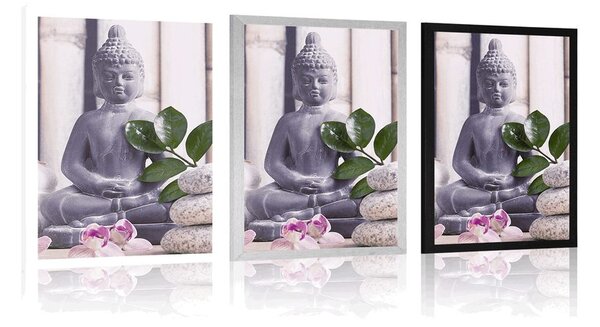 Poster wellness Buddha