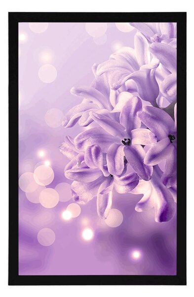 Poster floare violetă de liliac