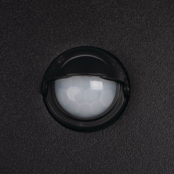 Kanlux 45819 - XERTO Lampă LED de perete pentru exterior cu senzor, 20 W, 230 V, IP44, neagră