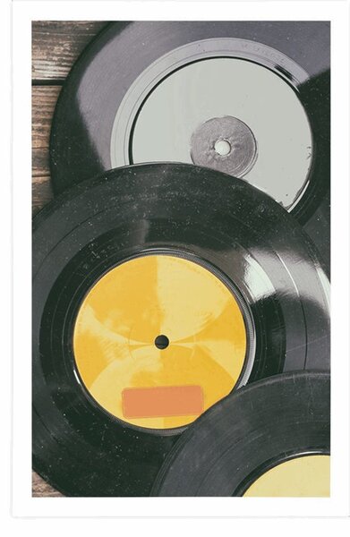 Poster discuri vechi de gramofon
