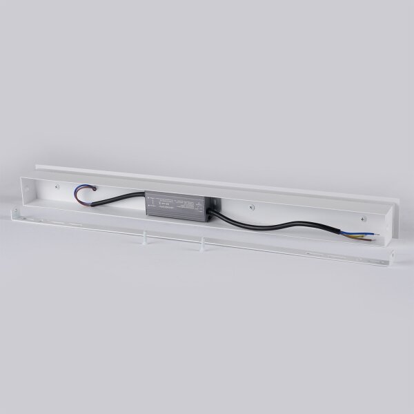 Brilagi - Aplică de perete LED LINEAR, 12W, 230V, 3000K, IP65, 50 cm, alb, CRI 90