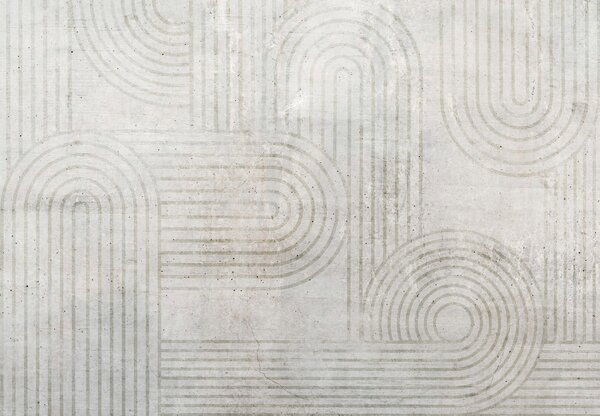 Fototapet - Abstract în beton (147x102 cm)