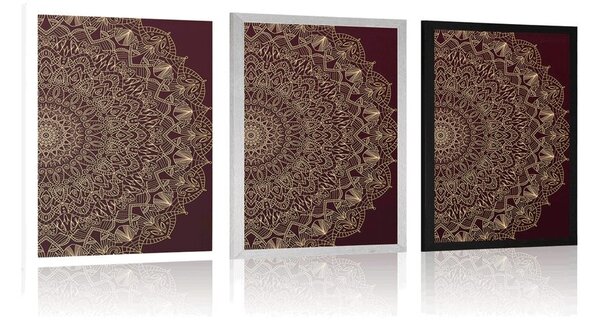 Poster Mandala decorativă detaliată
