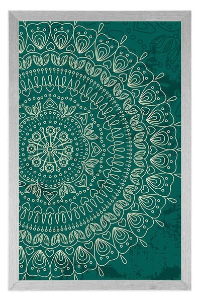 Poster Mandala pictată manual