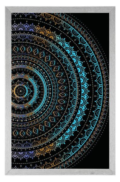 Poster Mandala cu model de soare