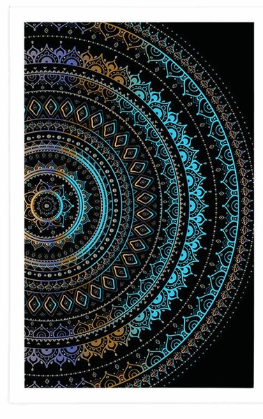 Poster Mandala cu model de soare