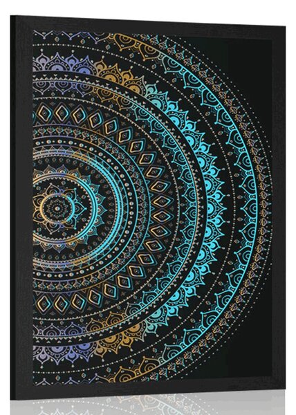 Poster Mandala cu model de soare