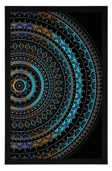 Poster Mandala cu model de soare