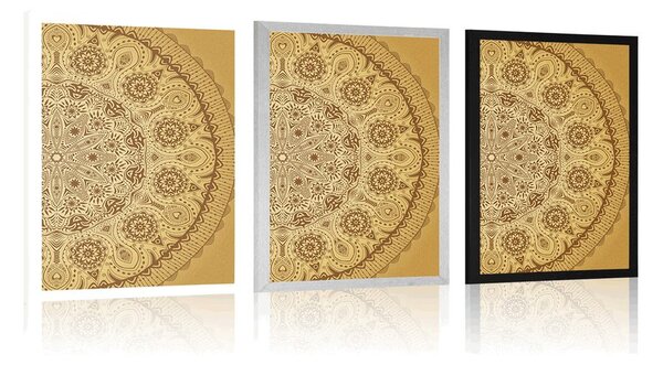 Poster Mandala ornamentale cu dantela