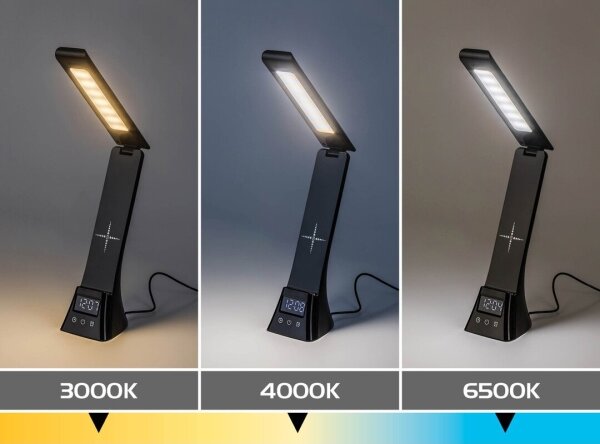 Rabalux 74036 - Lampă de masă LED tactilă dimabilă SERILO 6W/5V 3000/4000/6500K