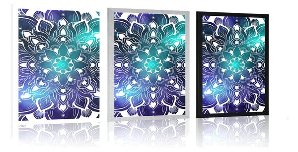 Poster Mandala modernă cu model oriental
