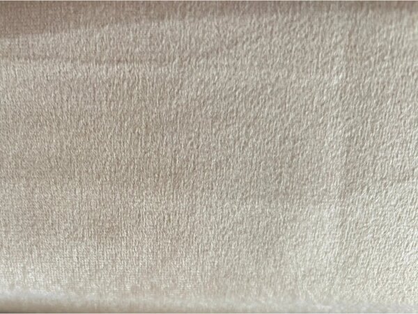 Pat OPTIMUM 160x200, stofa catifelata crem - Setra 105, cu somiera si