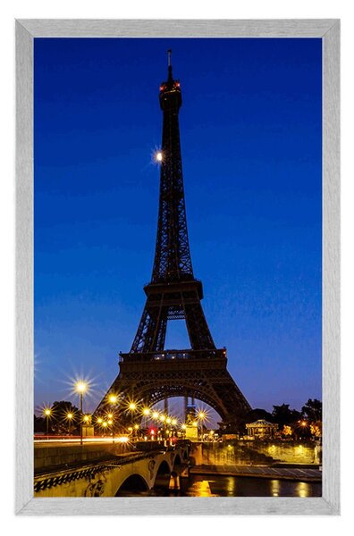Poster Turnul Eiffel în noapte