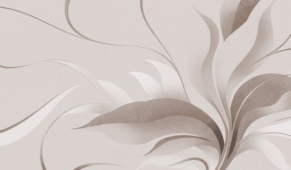 Fototapet Un aranjament floral seren, în nuanțe delicate, Fototapet abstracte, Fototapet populare, t00791v1 - Tapeko.ro