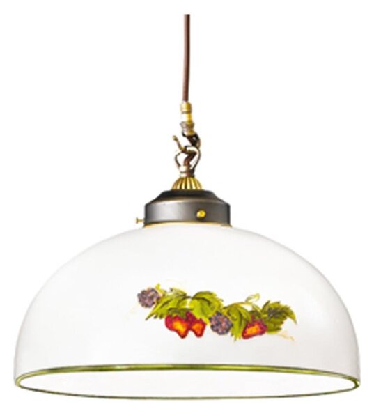 Lustră pe cablu Kolarz 731.30.136 NONNA 1xE27/75W/230V d. 30 cm struguri/căpșuni