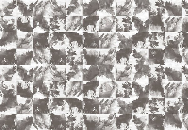 Fototapet - Mozaic de cerneală (147x102 cm)
