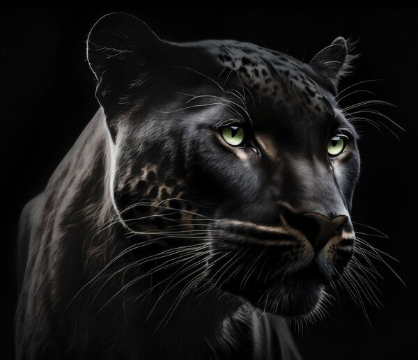 Fototapet - Pantera Neagră (147x102 cm)