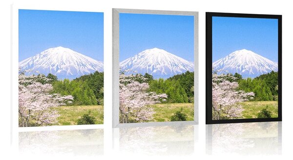 Poster vulcanul Fuji