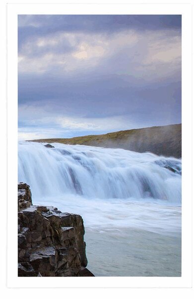 Poster cascade islandeze