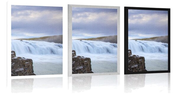 Poster cascade islandeze
