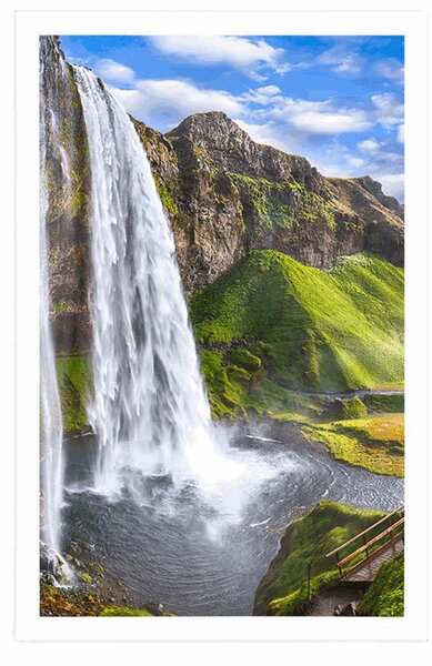 Poster cascadă Seljalandsfoss