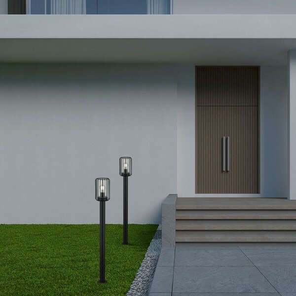 Rabalux Tarpa lampă podea de exterior 1x40 W negru 77108