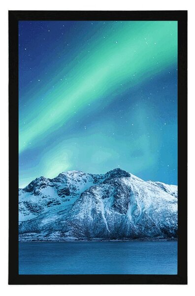 Poster aurora polară arctică