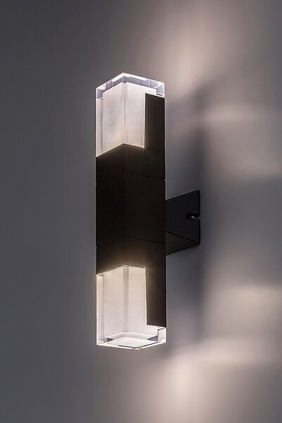 Rabalux Darvas aplica exterior 2x12 W negru 77127