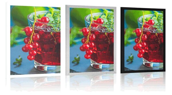 Poster cocktail roșii