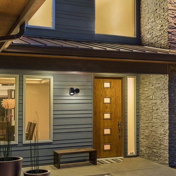 Rabalux Enol aplica exterior 1x35 W negru 77110