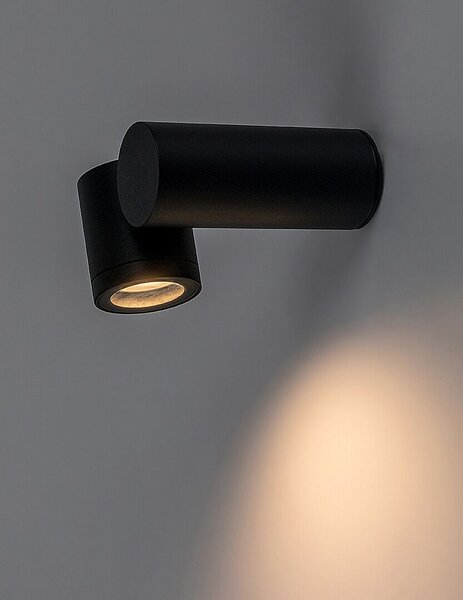 Rabalux Enol aplica exterior 1x35 W negru 77110