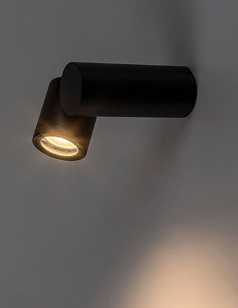 Rabalux Enol aplica exterior 1x35 W negru 77110
