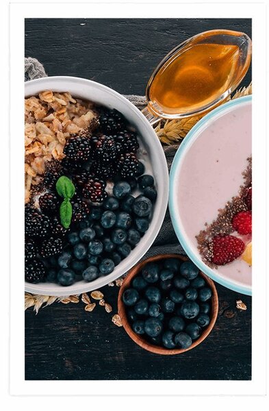 Poster variații gustoase de muesli