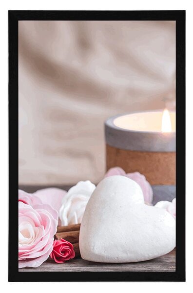Poster natura moartă cu inscripție Home