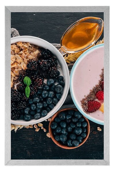 Poster variații gustoase de muesli