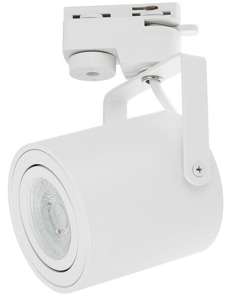 Proiector LED GU10, directionabil pe sina monofazata, 35W, alb