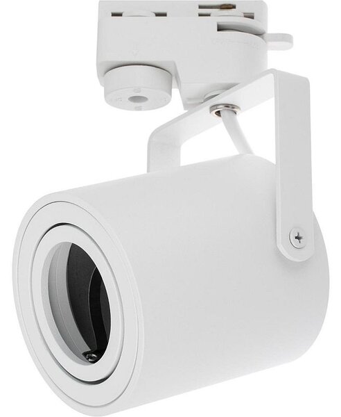 Proiector LED GU10, directionabil pe sina monofazata, 35W, alb