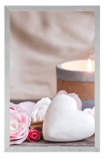 Poster natura moartă cu inscripție Home