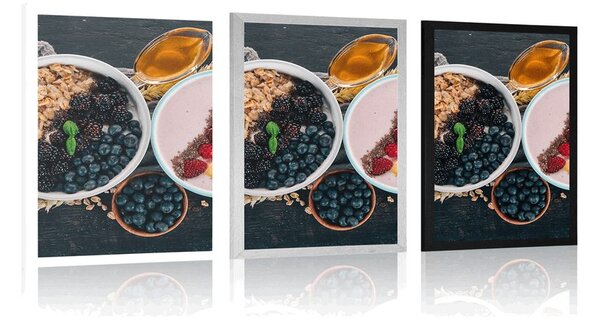 Poster variații gustoase de muesli