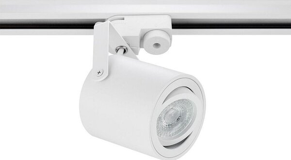 Proiector LED GU10, directionabil pe sina monofazata, 35W, alb