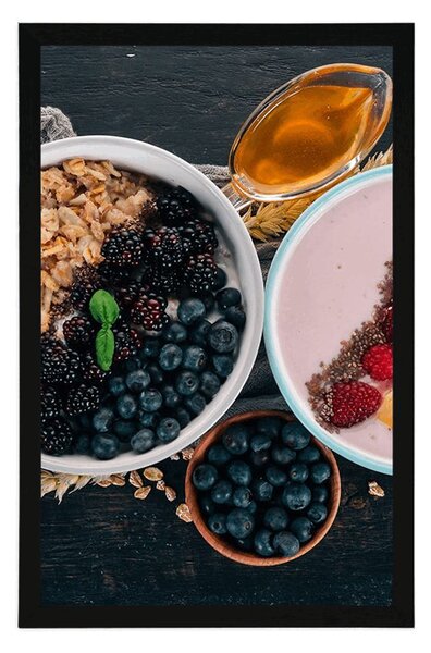 Poster variații gustoase de muesli