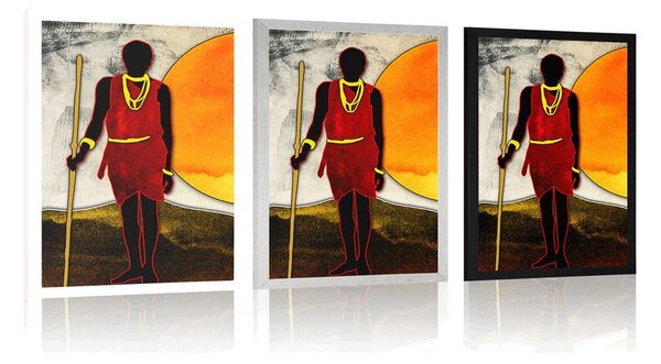 Poster vânător african