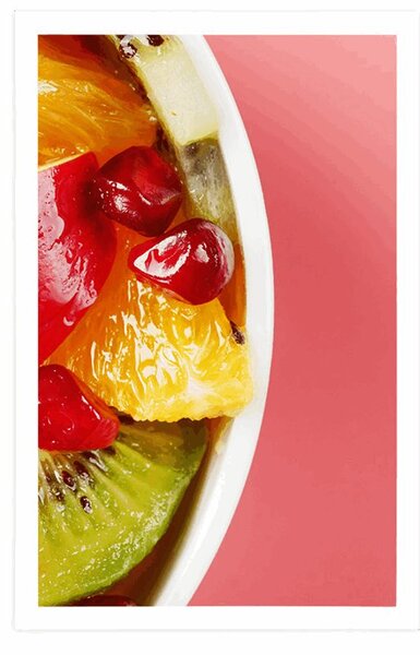 Poster salată de fructe de vară